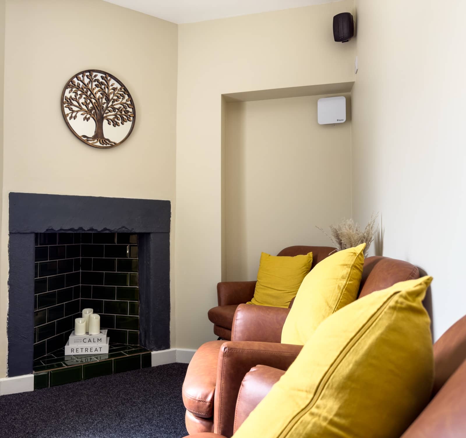 Waiting room at Durham Wellness Space